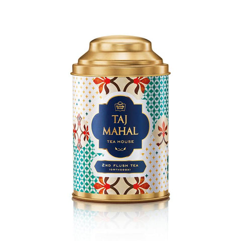 Bahar 24K Gold Plated Gift Set for Two with Darjeeling 2nd Flush Tea
