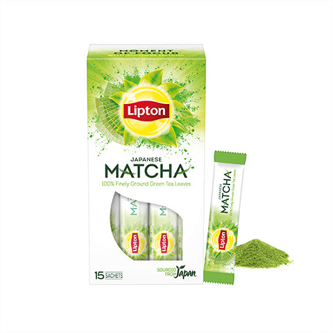Lipton Japanese Matcha green tea, 15 Sticks