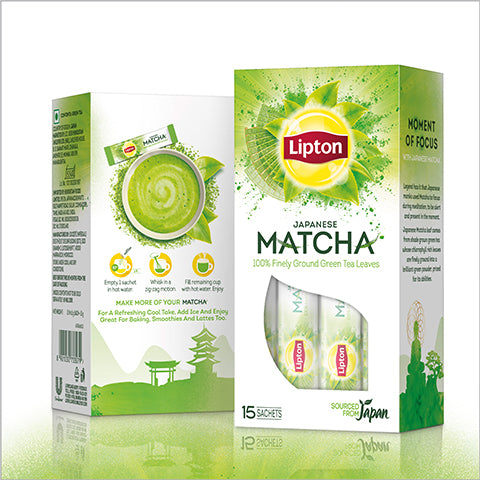 Lipton Japanese Matcha Green Tea - Pack of 3
