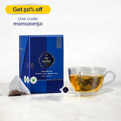 Darjeeling Whole Leaf Green Tea Bag